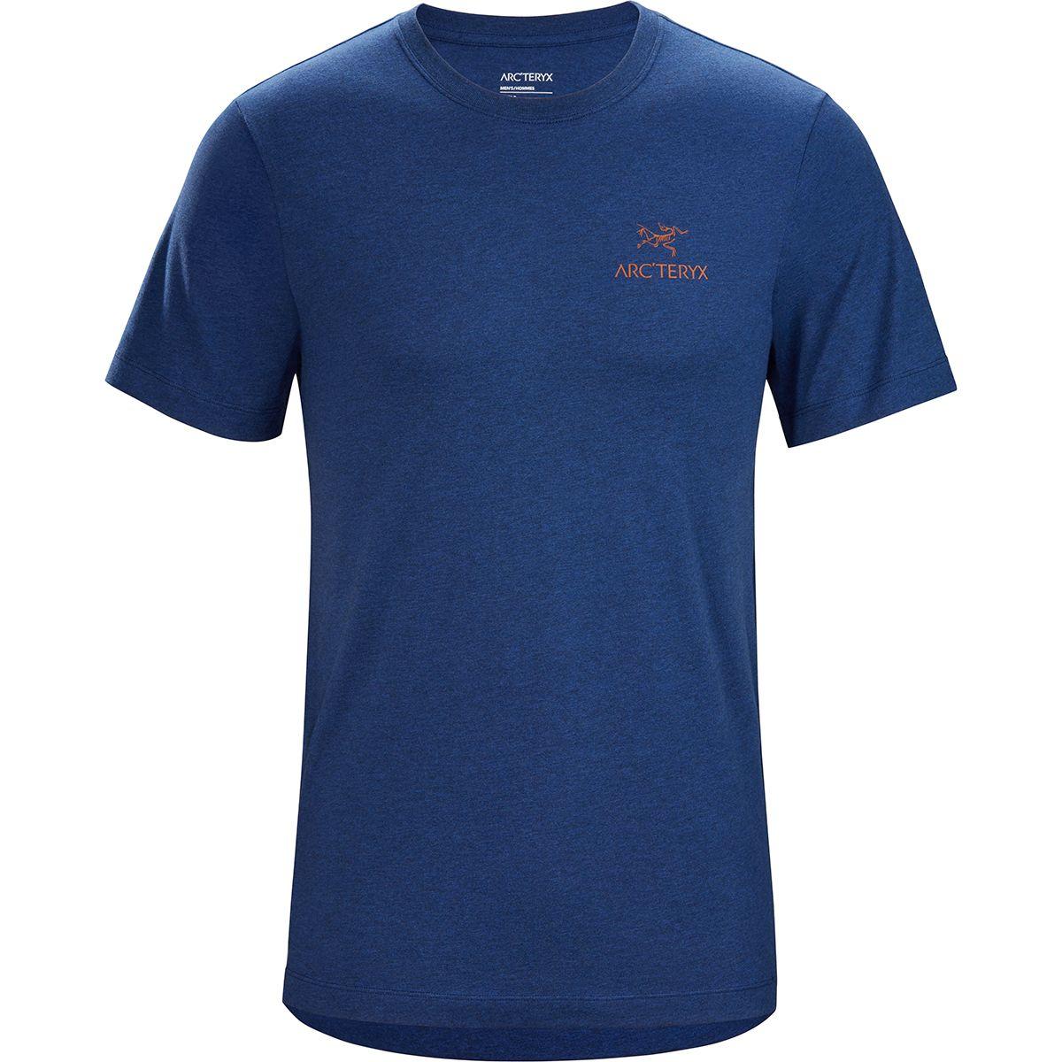 Arc'teryx Cotton Emblem Tshirt in Blue for Men Lyst