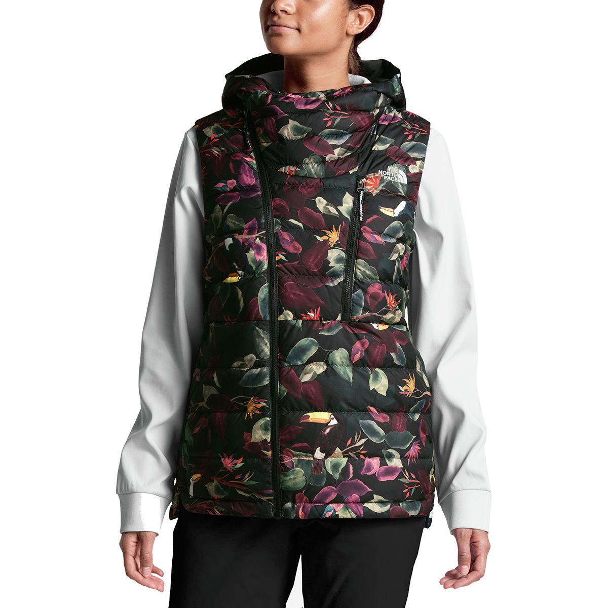 north face niche vest black