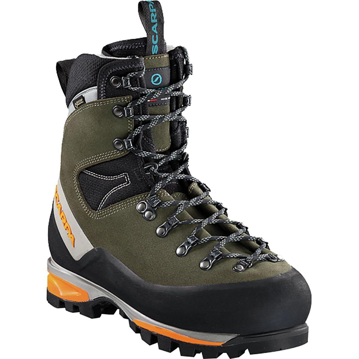 SCARPA Suede Grand Dru Gtx Mountaineering Boot in Forest (Black) for ...