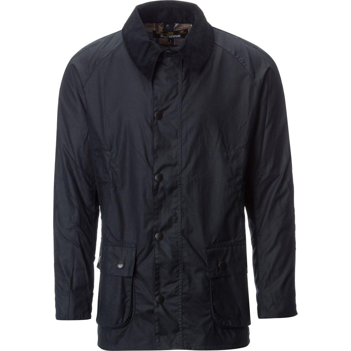 Barbour Cotton Ashby Wax Jacket in Navy (Blue) for Men - Lyst