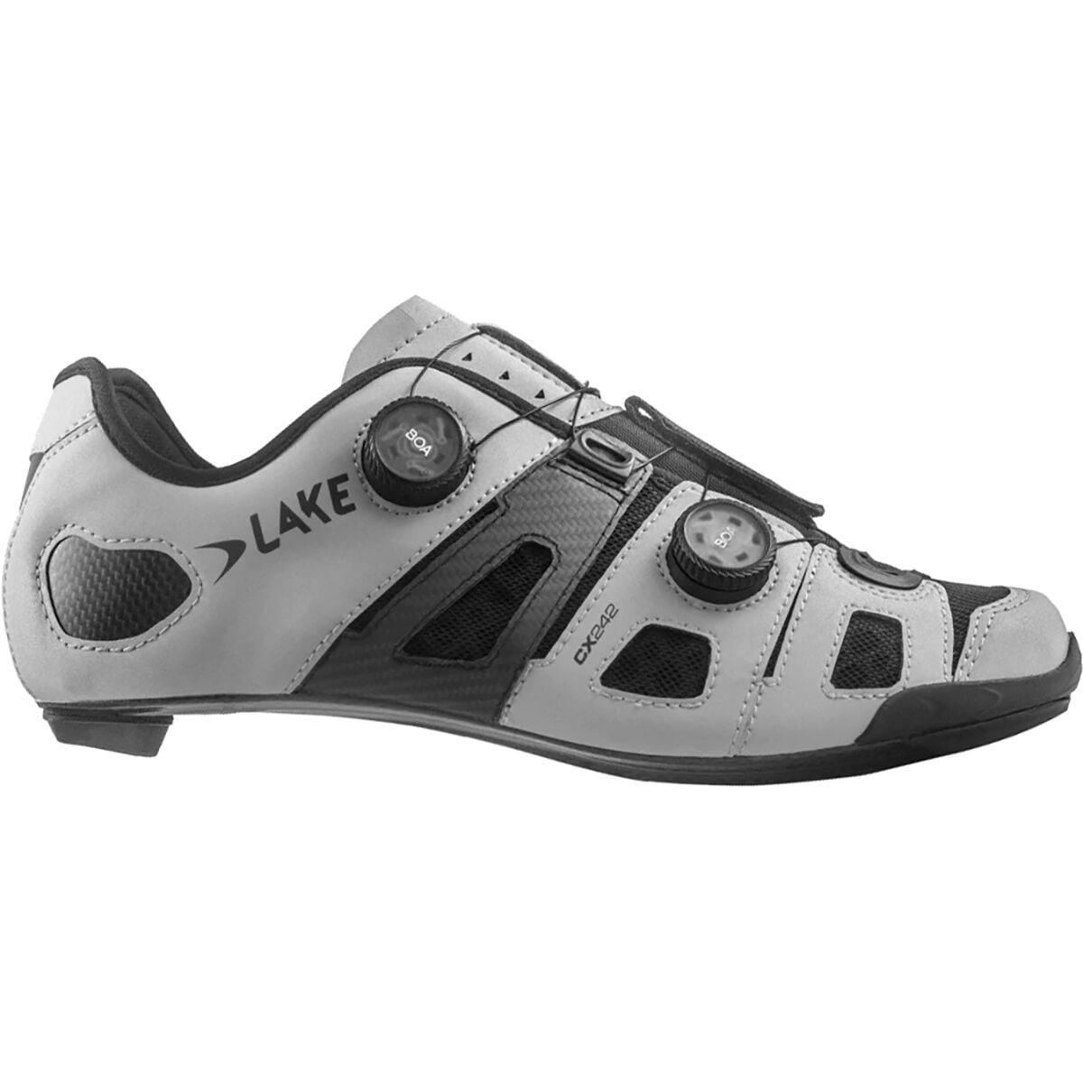 Lake Cx242 Wide Cycling Shoe in Gray for Men | Lyst