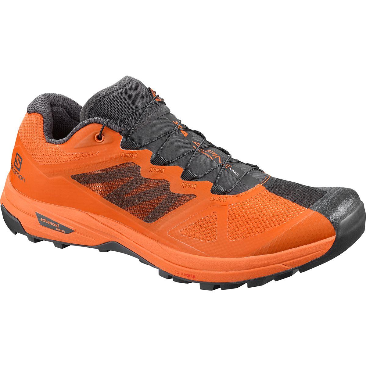 Salomon Rubber X Alpine Pro Trail Running Shoe in Orange for Men - Lyst