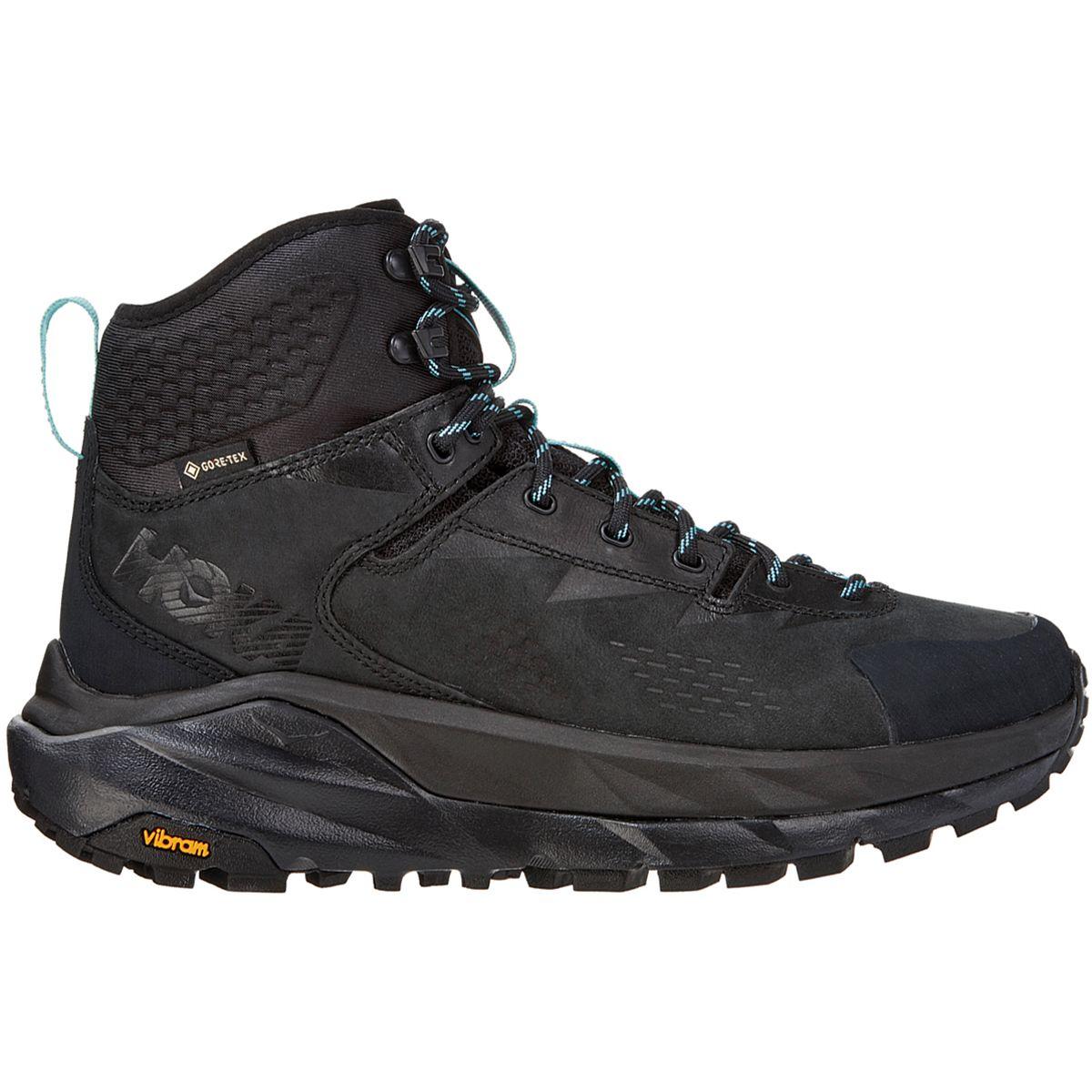Hoka One One Leather Sky Kaha Hiking Boot in Black Iris/Blue Sapphire (Black) - Lyst