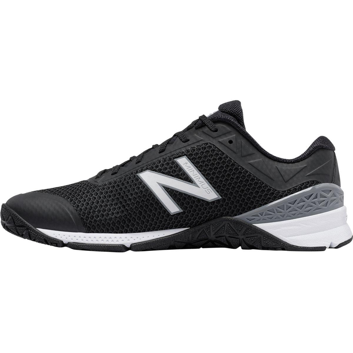 New Balance Rubber 40v1 Minimus Training Shoe in Black/White (Black) for  Men | Lyst