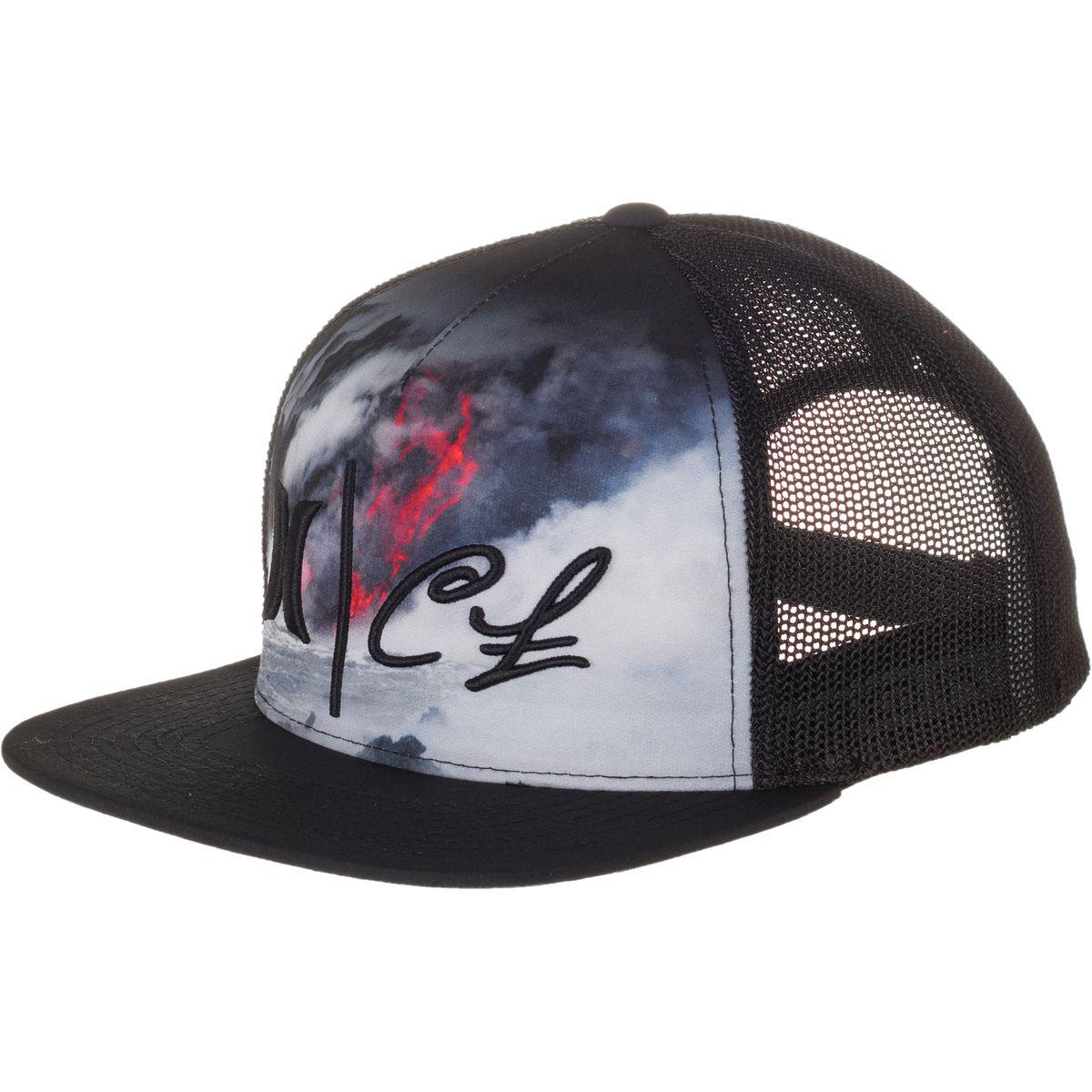 Hurley Clark Little Lava Trucker Hat in Black for Men | Lyst