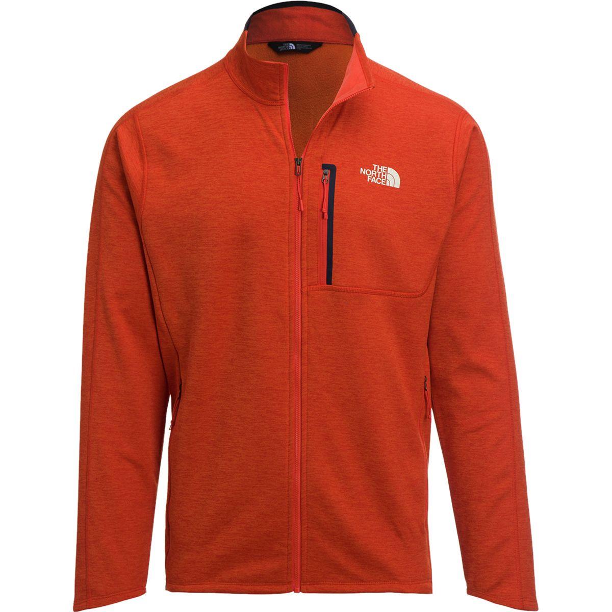 The North Face Canyonlands Fleece Jacket in Orange for Men Lyst