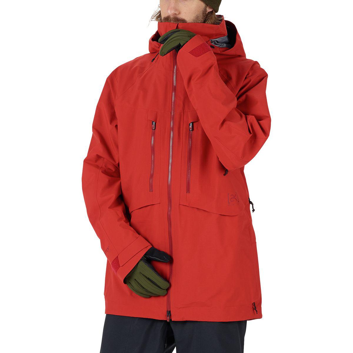 Burton Ak 3l Hover Gore-tex Jacket in Red for Men | Lyst