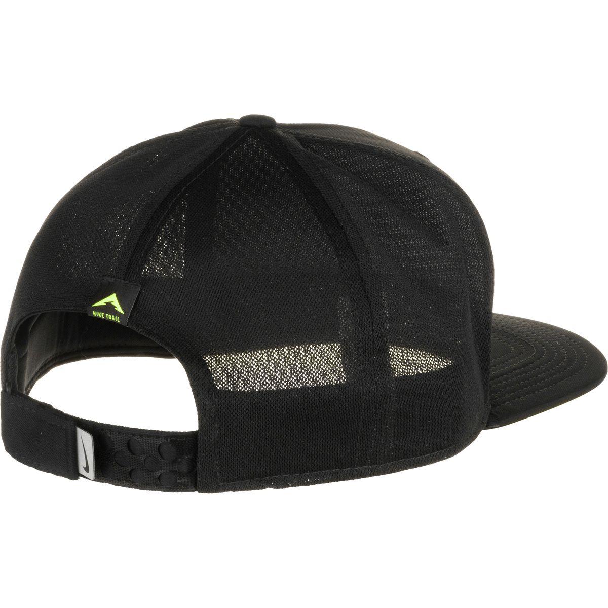 Nike Aerobill Trail Cap in Black for Men | Lyst