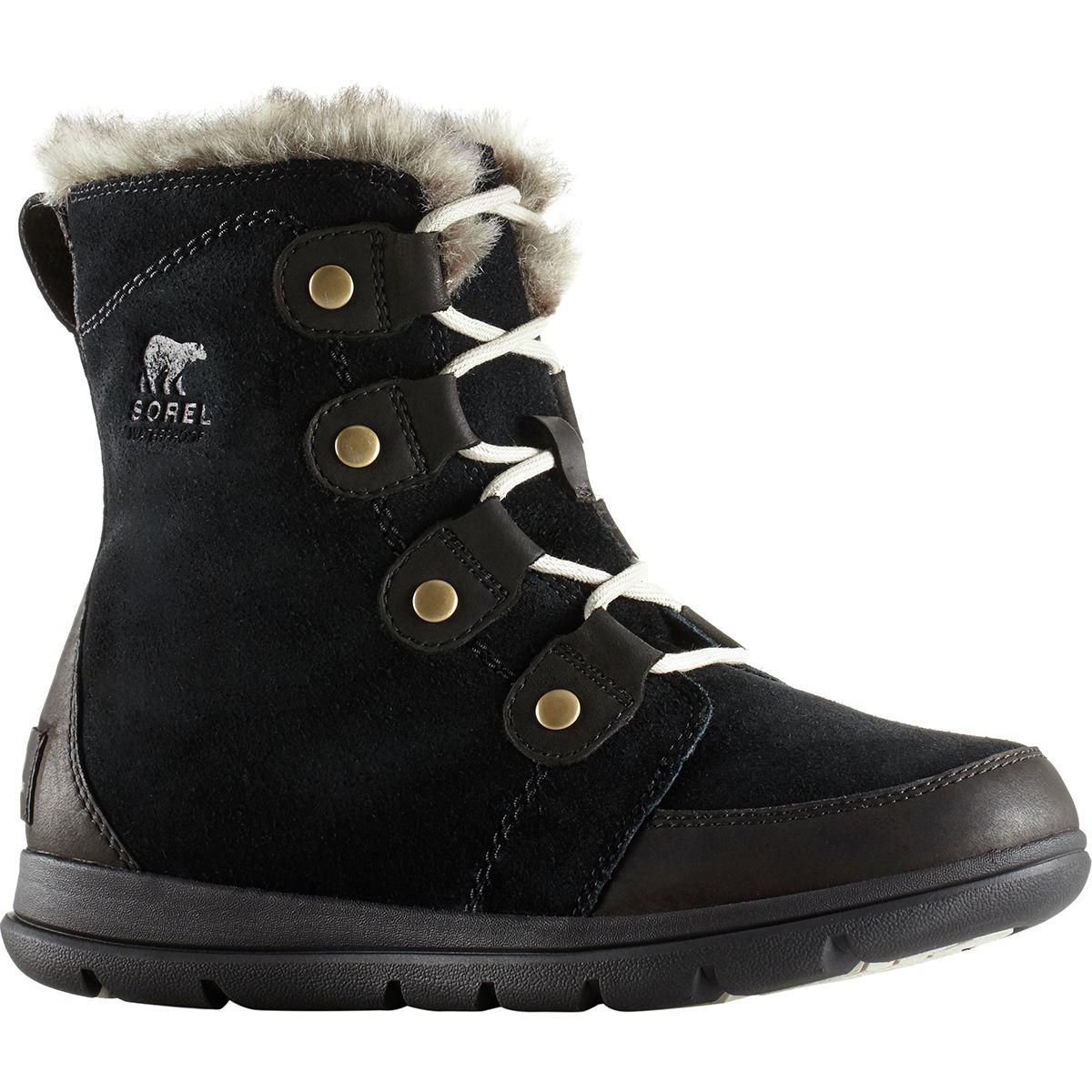 Sorel Explorer Joan Boot in Black/Dark Stone (Black) Save 58 Lyst