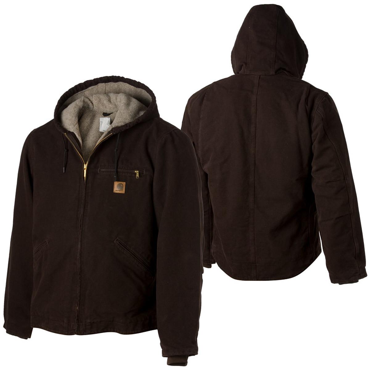 Carhartt Cotton Sandstone Sierra Jacket in Dark Brown (Brown) for Men ...