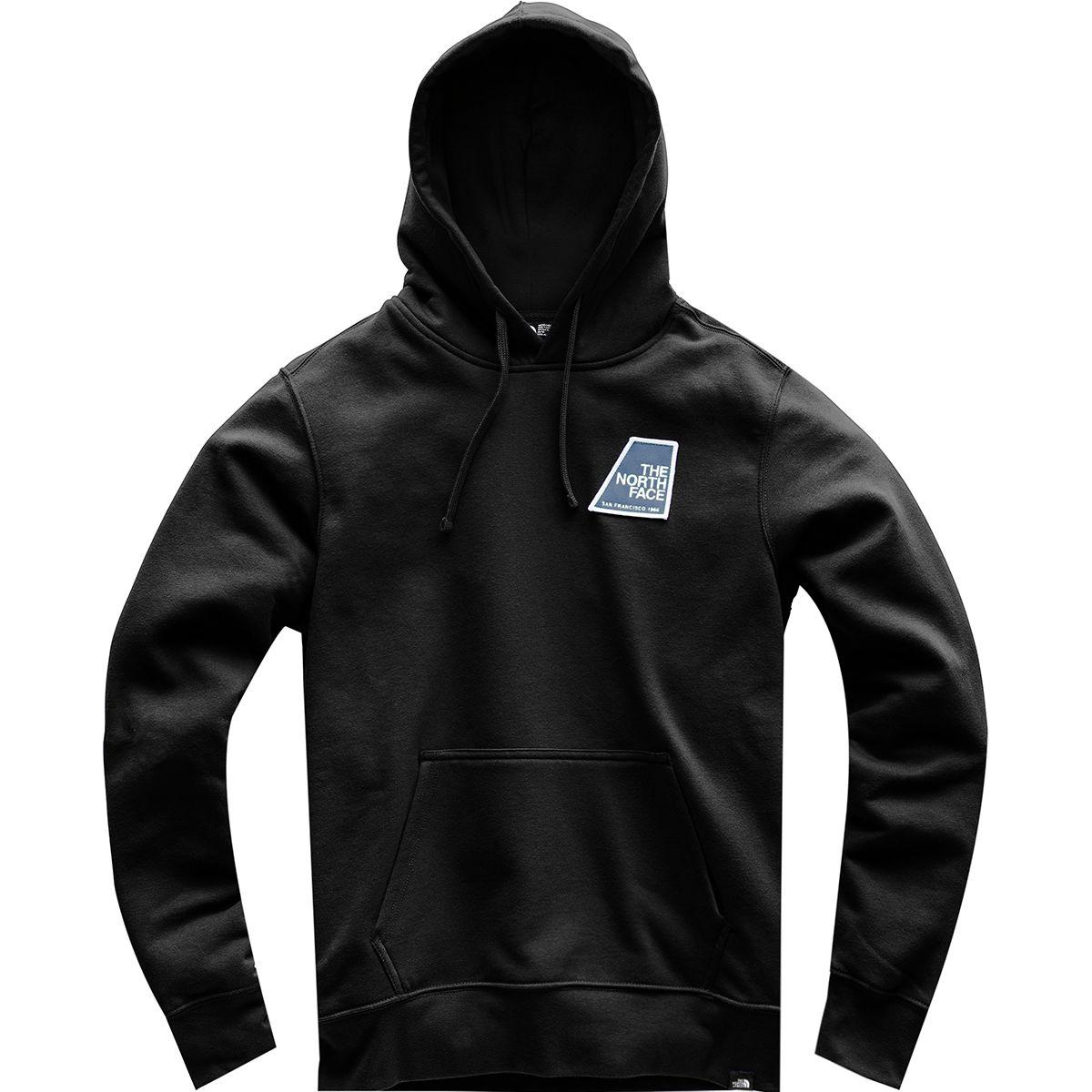 The North Face Cotton Graphic Patch Pullover Hoodie in Black for Men - Lyst