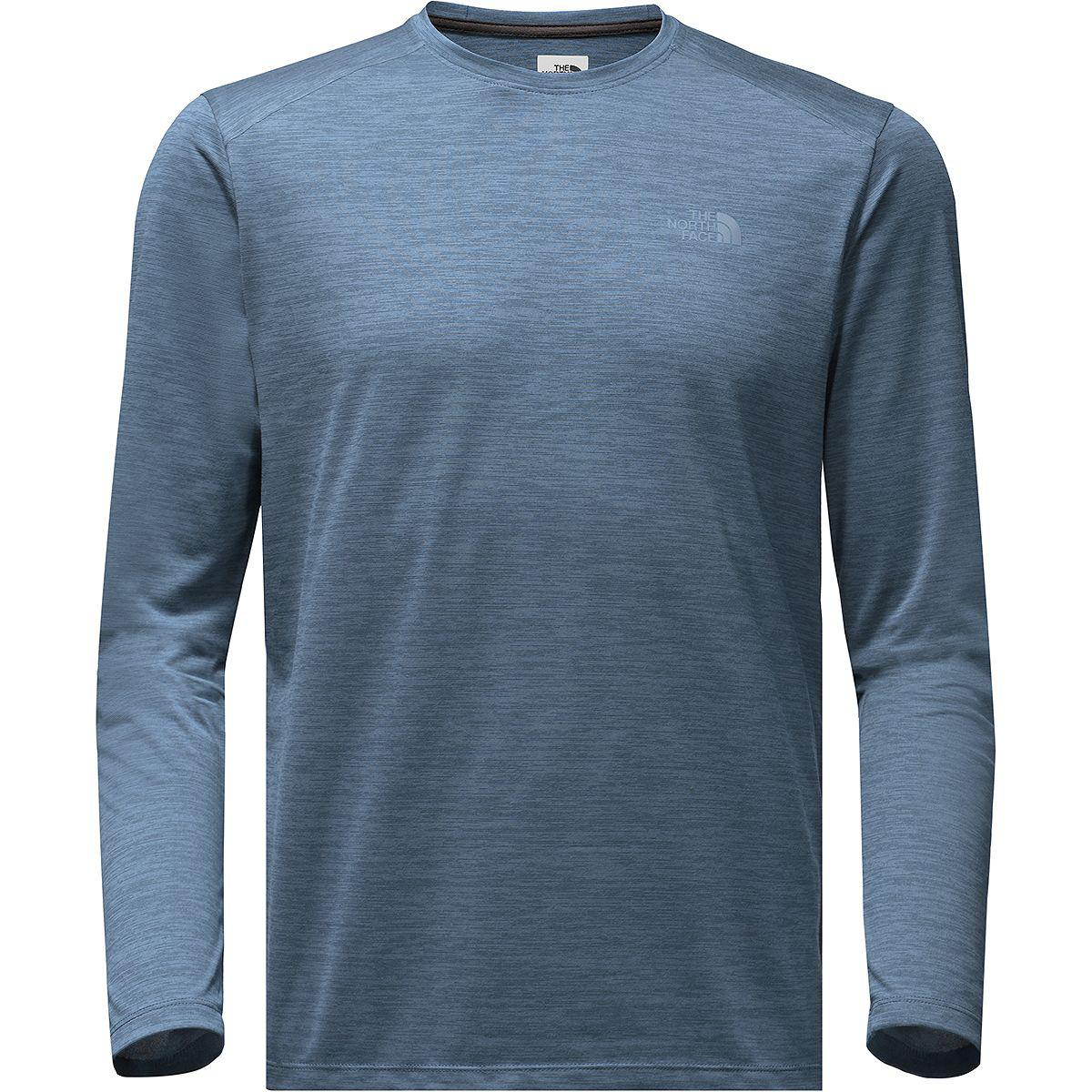 the north face men's hyperlayer fd long sleeve crew