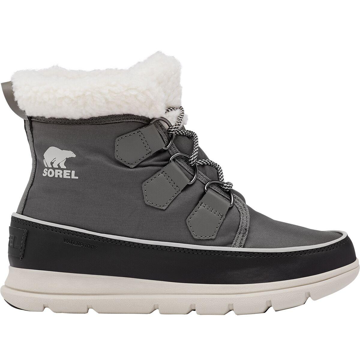 Sorel Fleece Explorer Carnival Boot in Black - Lyst
