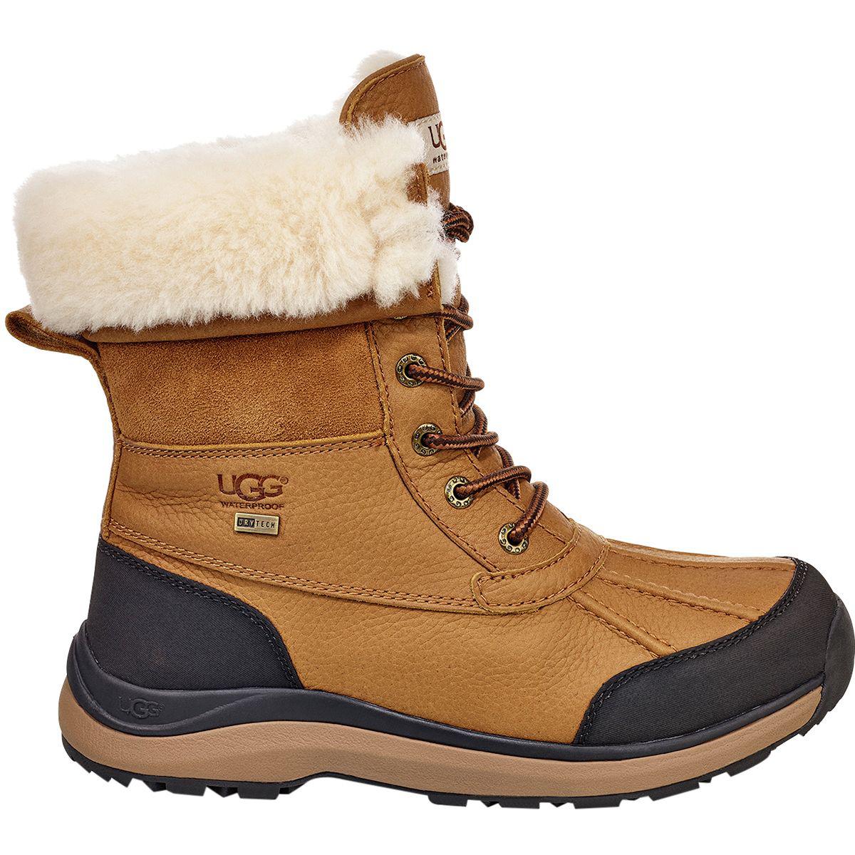 brown and white uggs