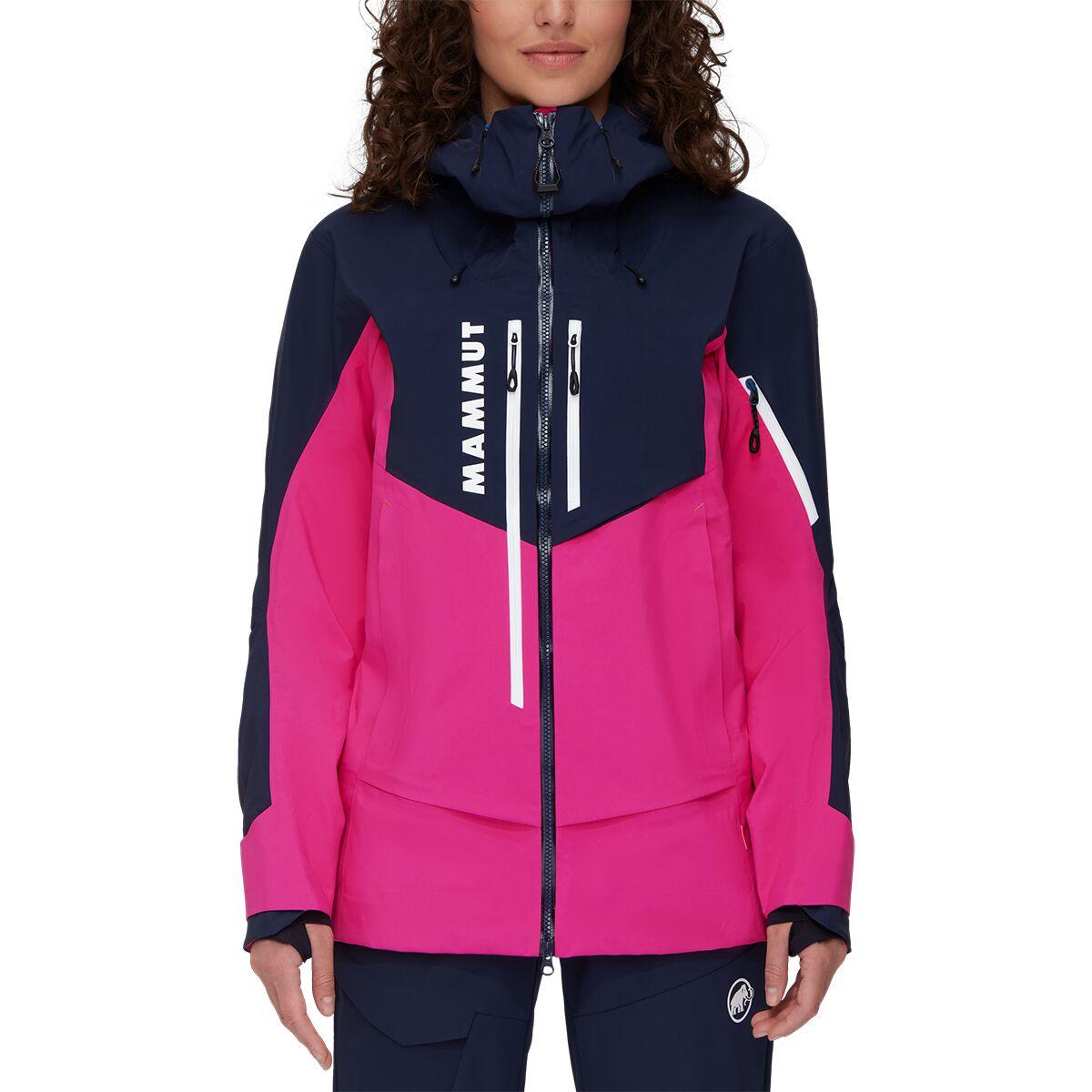 Mammut La Liste Pro Hs Hooded Jacket in Pink Lyst