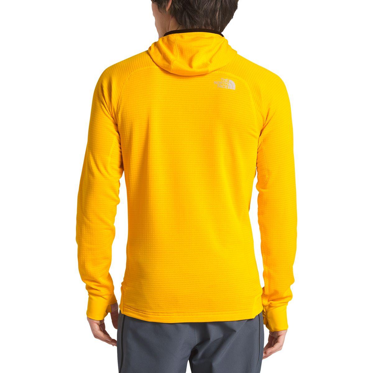 The North Face Summit L2 Proprius Grid Fleece Hooded Jacket in Canary  Yellow (Yellow) for Men - Lyst