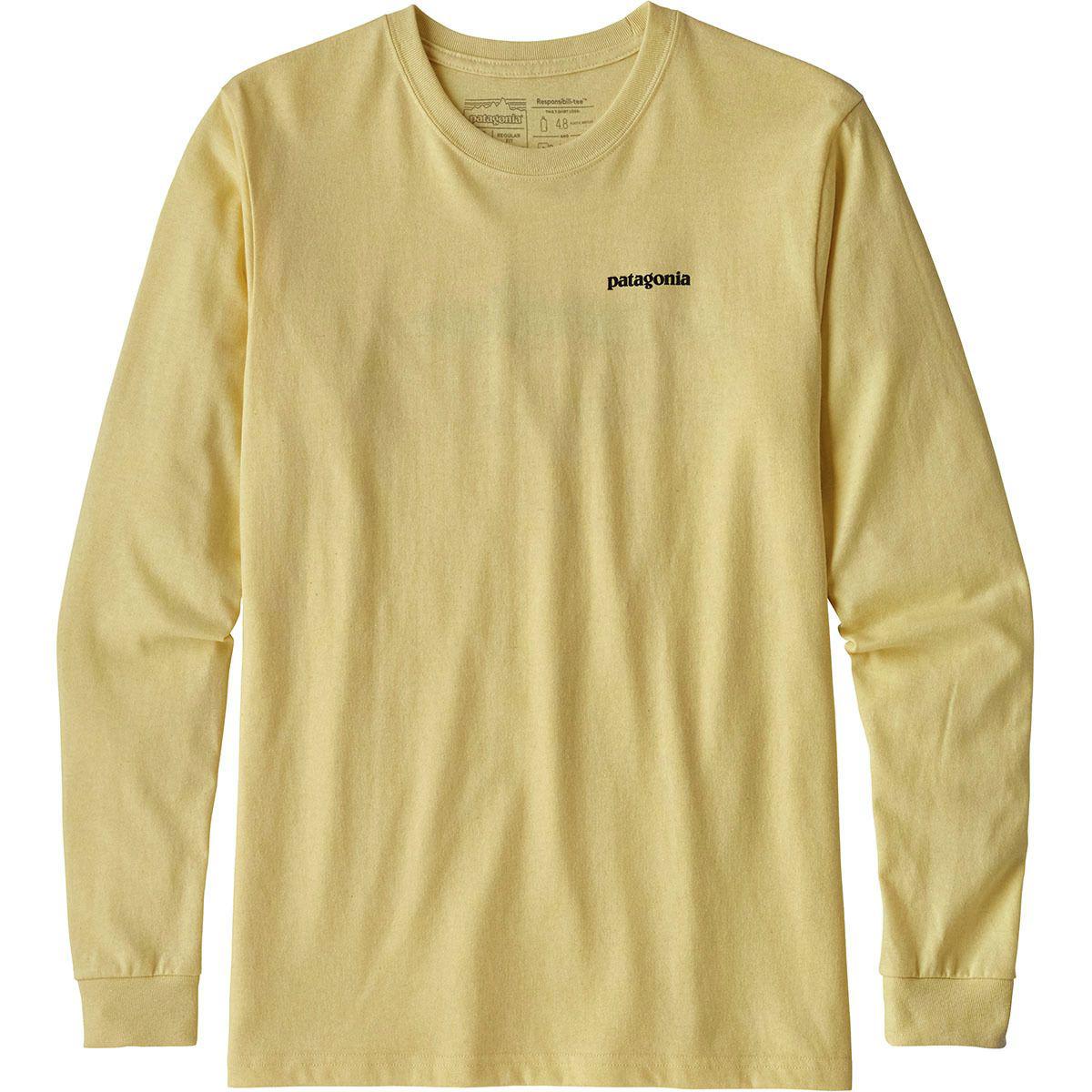 yellow patagonia long sleeve
