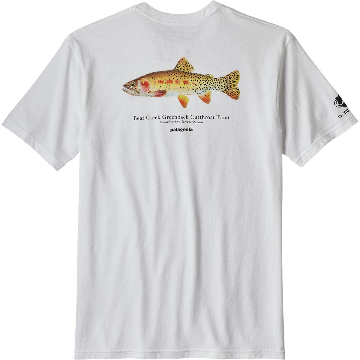 patagonia WORLD TROUT オーガニックコットン デッドストック 純正特注