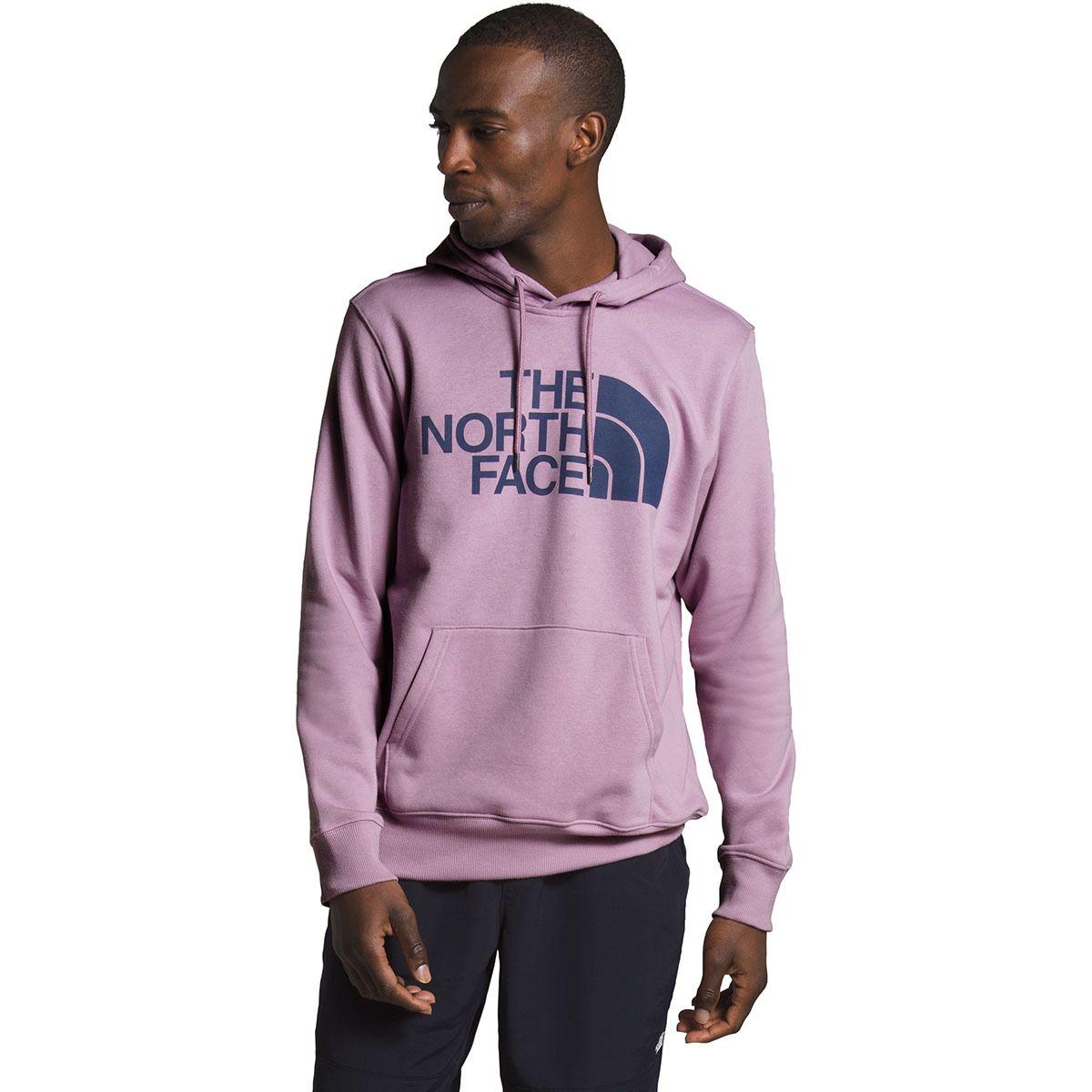Download The North Face Fleece Half Dome Pullover Hoodie in Purple ...