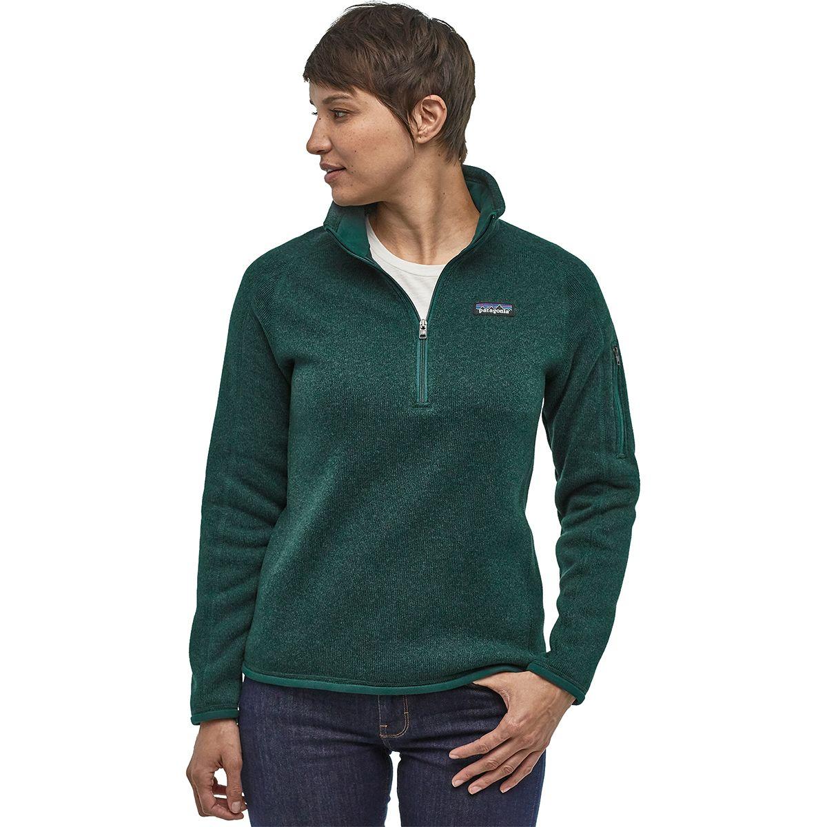 Patagonia Better Sweater 1/4-zip Fleece Jacket in Green - Lyst