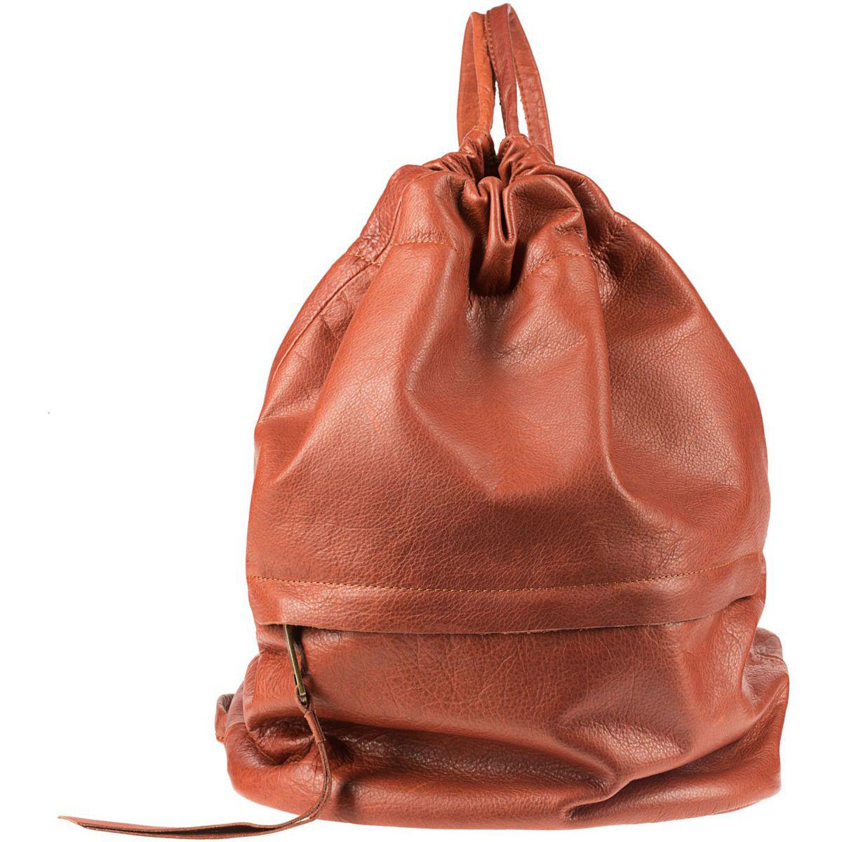 will leather backpack
