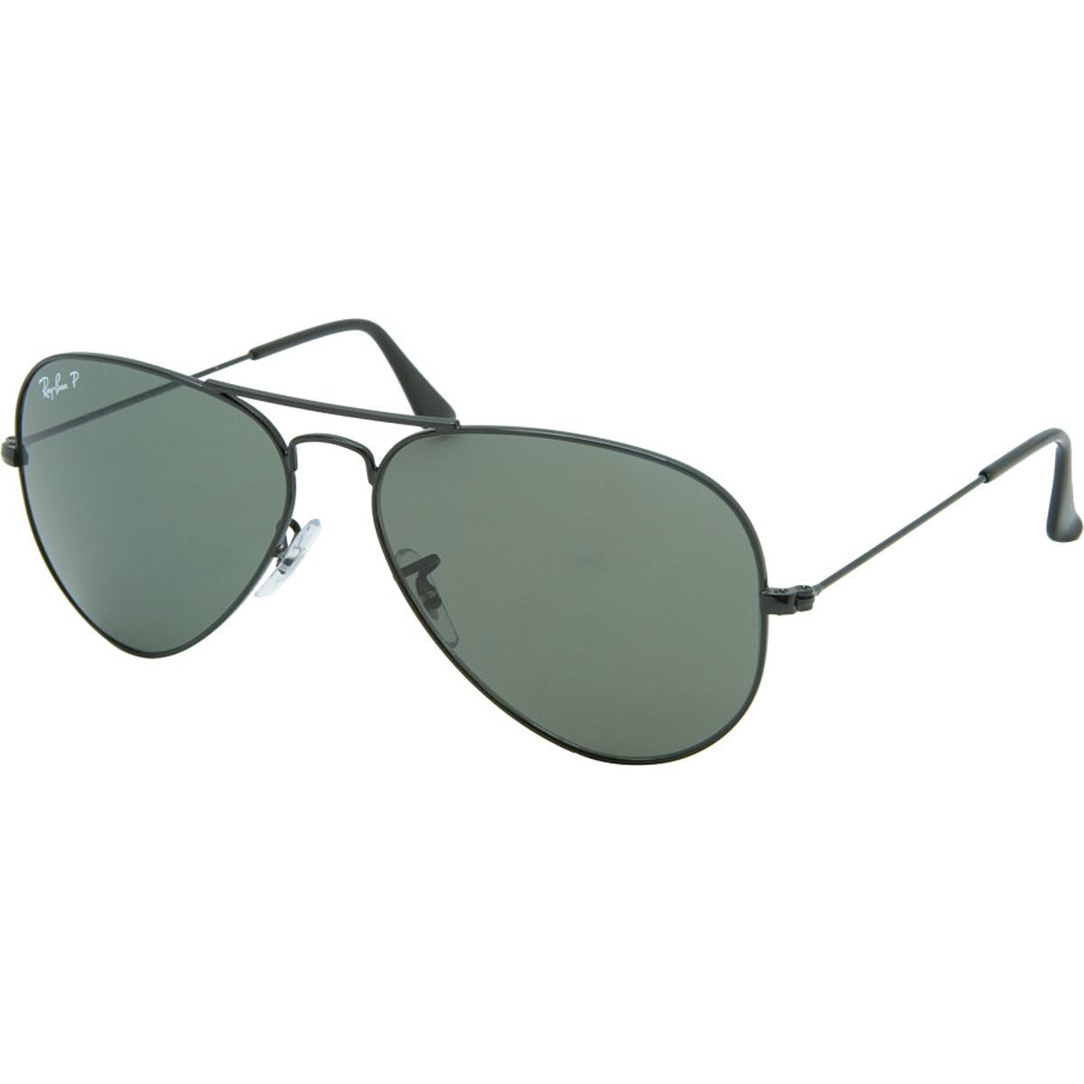 Ray Ban Aviator Large Metal Sunglasses Polarized In Green For Men Lyst