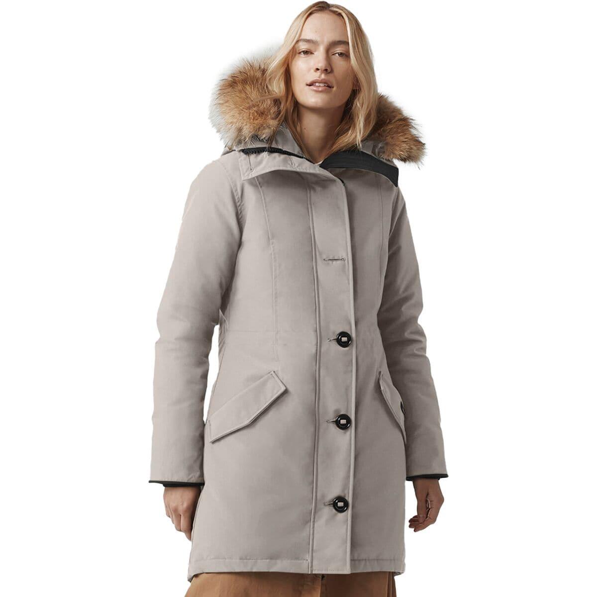Canada Goose Rossclair Down Parka in Gray Lyst