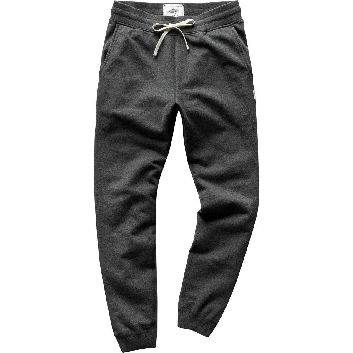 Reigning Champ Cotton Midweight Slim Sweatpant in Heather Charcoal ...