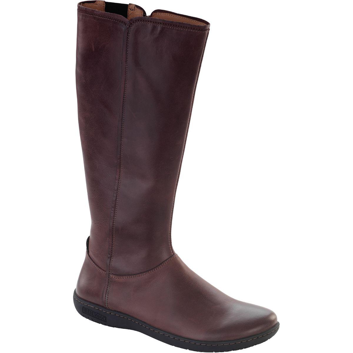 Birkenstock Leather Farmington Boot in Dark Brown Leather/Nubuck (Brown) - Lyst