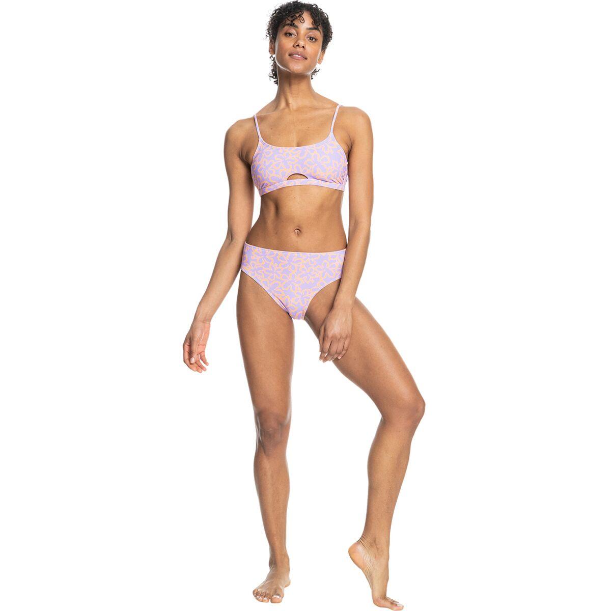 Roxy Hawaiian Waist Bikini Bottom Purple Lyst