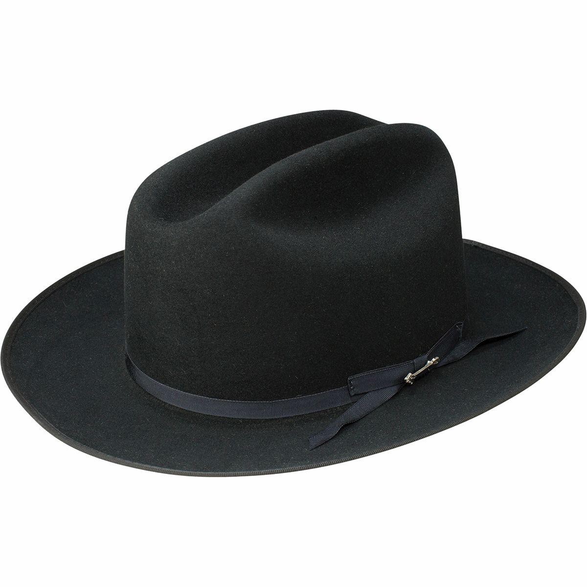 Stetson Felt Open Road Royal Deluxe Hat in Black for Men Lyst