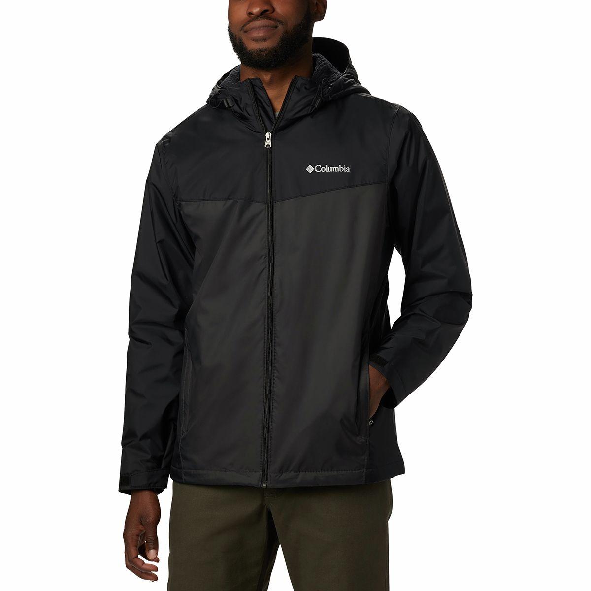Columbia Fleece Glennaker Sherpa Lined Jacket in Black for Men - Save 1 ...