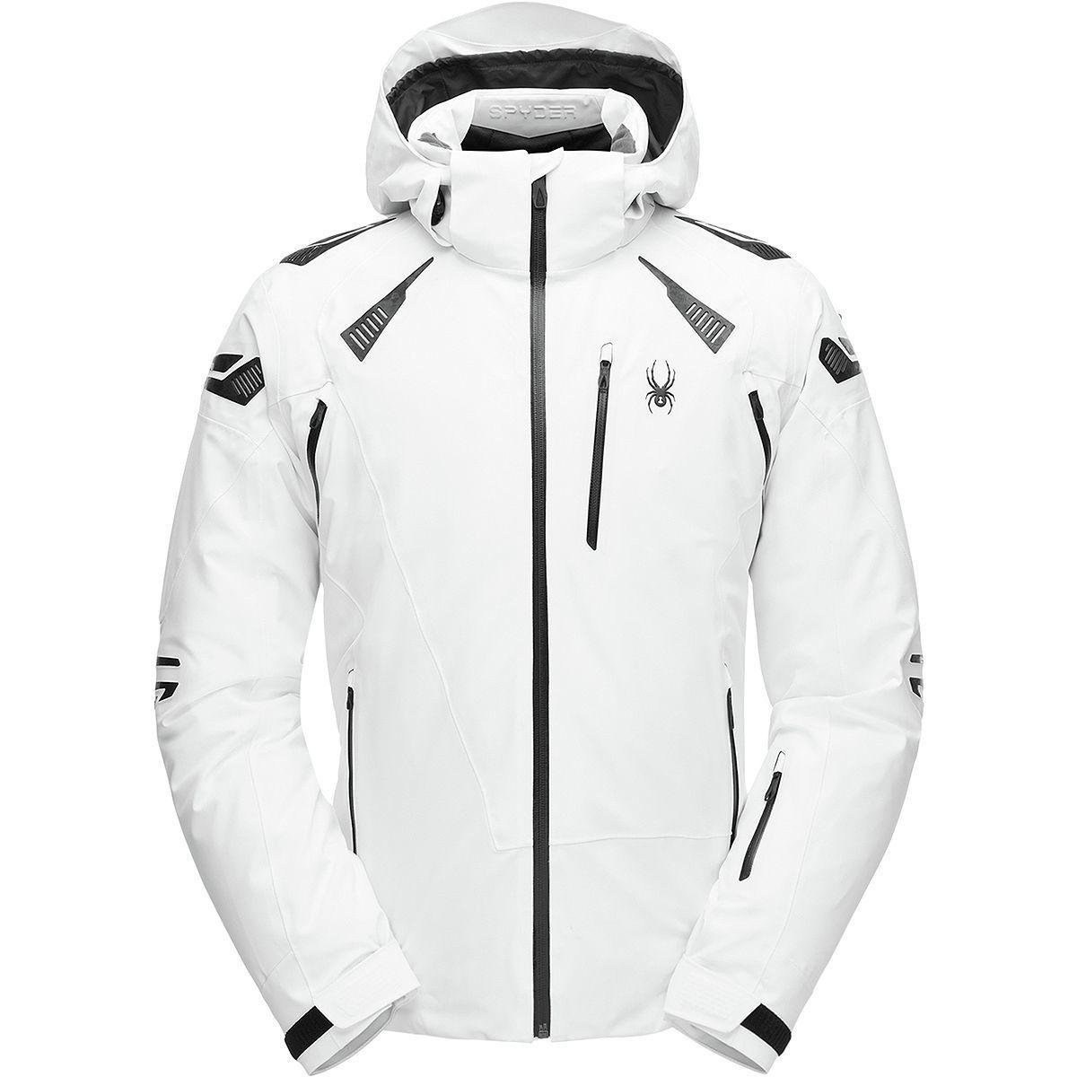Spyder Pinnacle Gore-tex Jacket in White for Men | Lyst