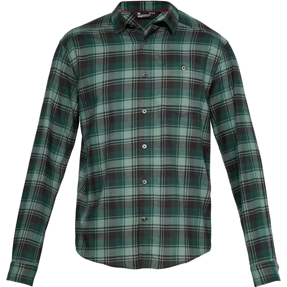 under armour plaid shirt