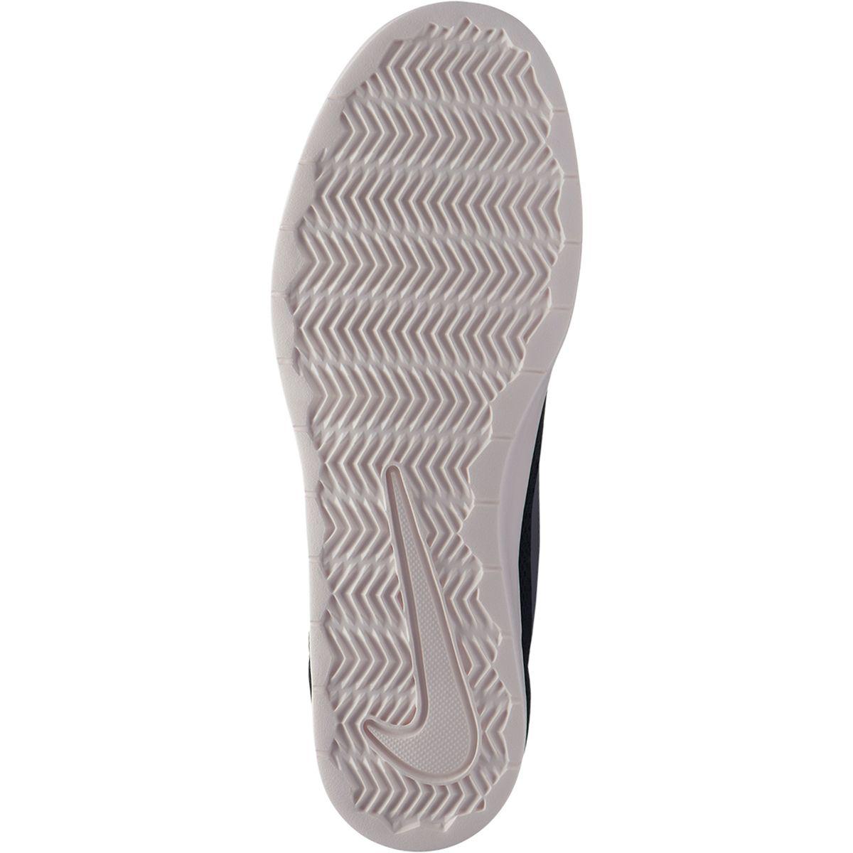 nike sb portmore ii ultralight black & white shoes