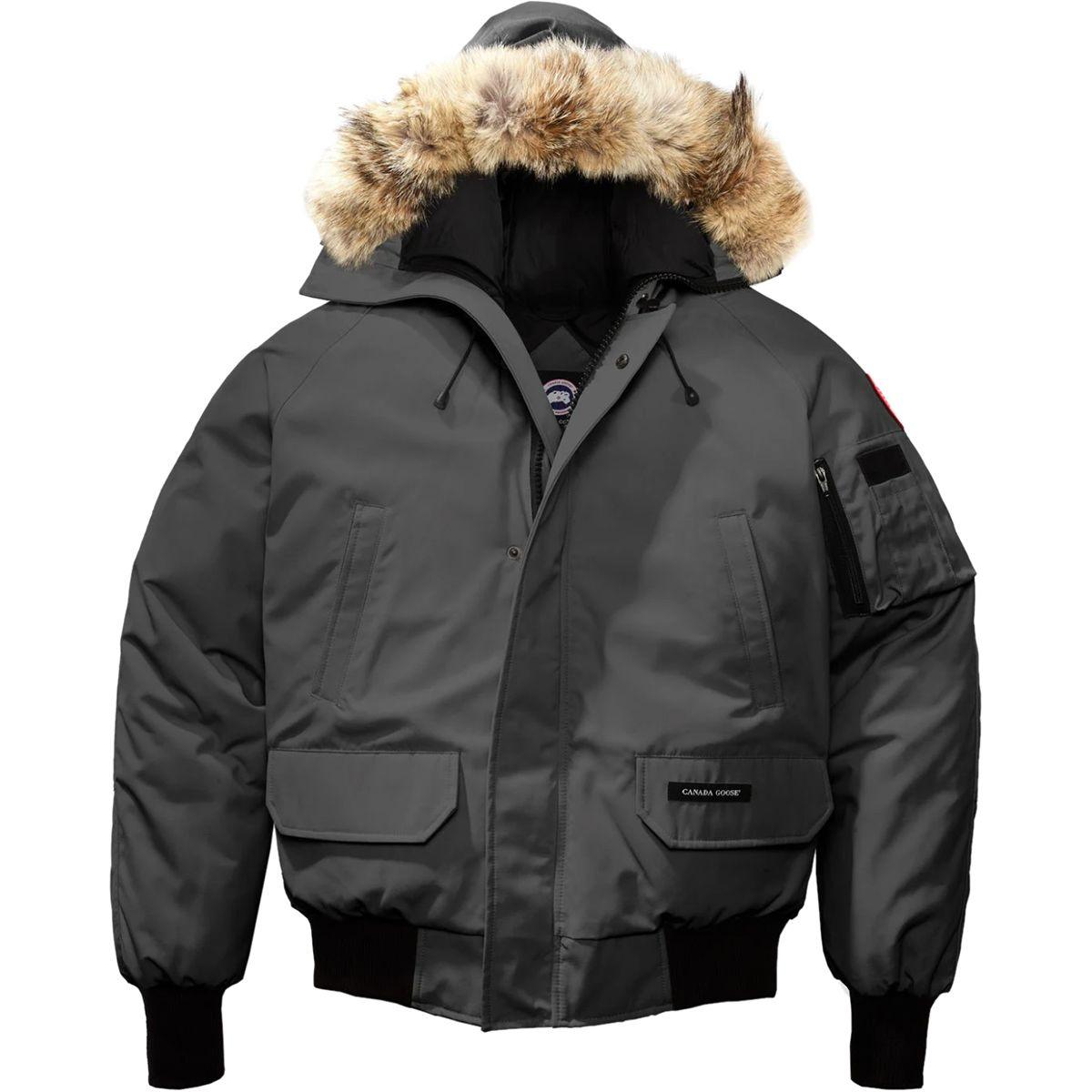 Canada Goose Goose Chilliwack Bomber Down Parka in Graphite (Gray) for ...