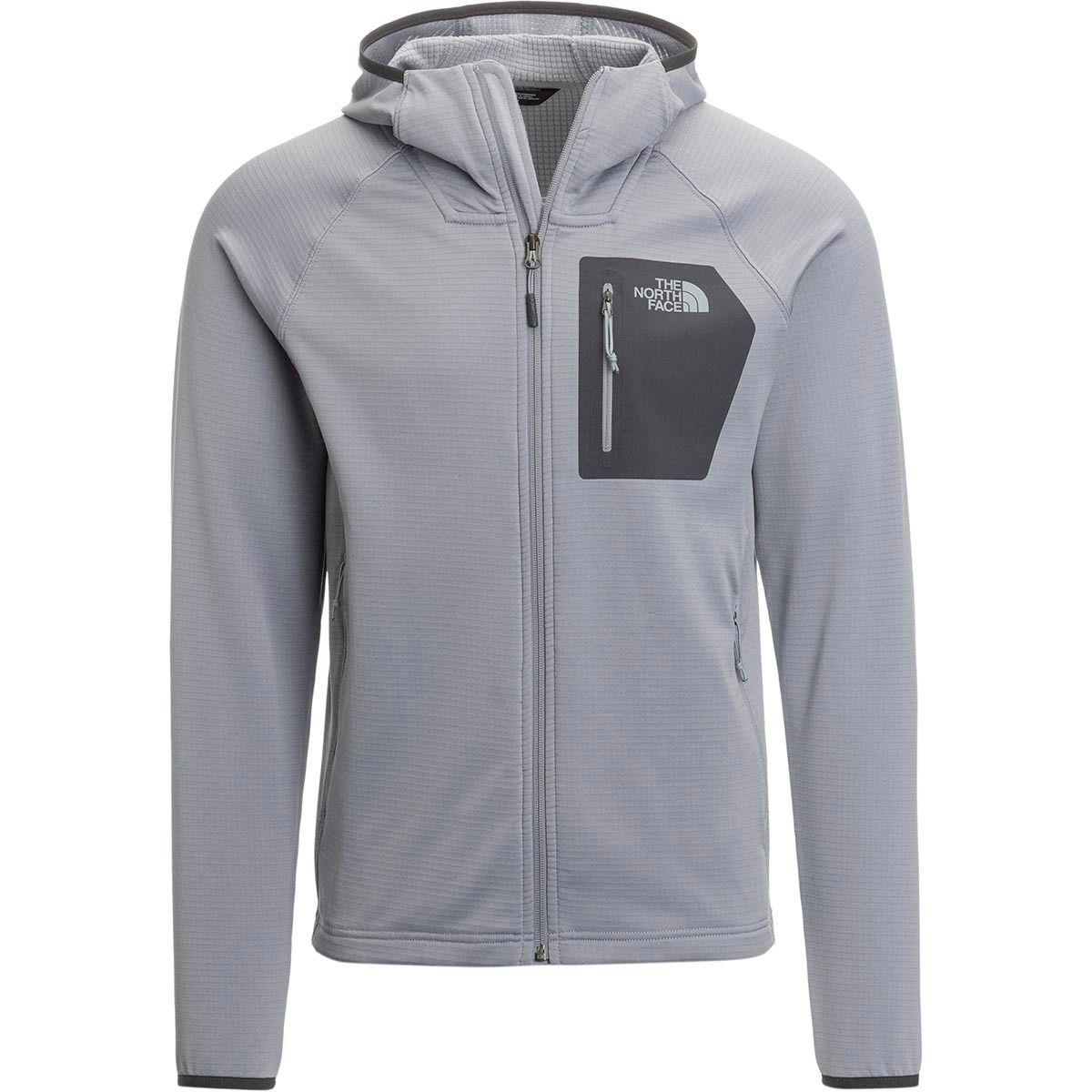 the north face borod hooded fleece jacket