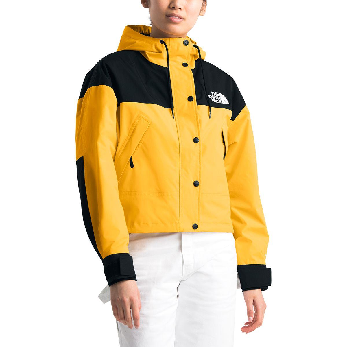 The North Face Synthetic Reign On Water Repellent Hooded Jacket in Yellow -  Lyst