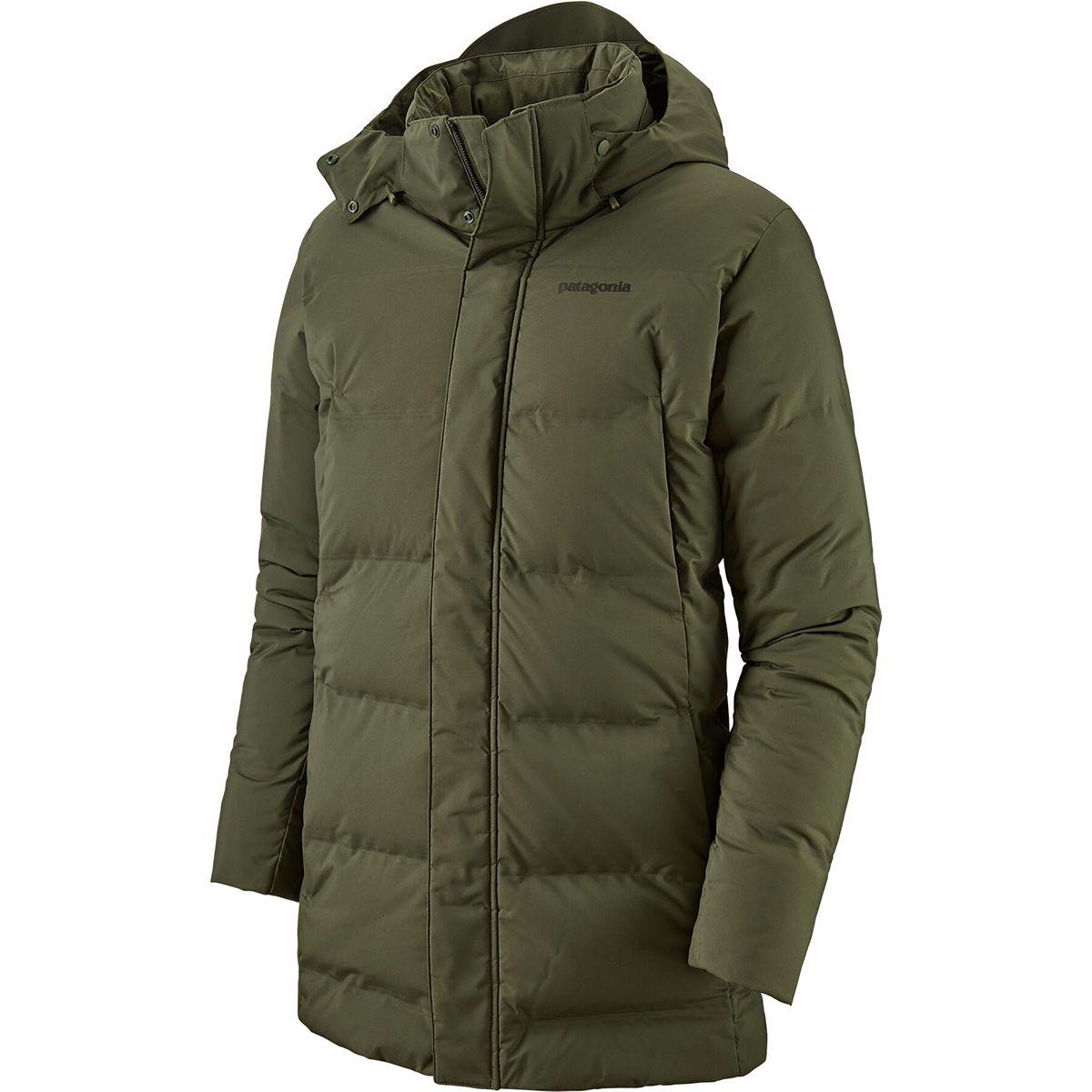 green patagonia down jacket