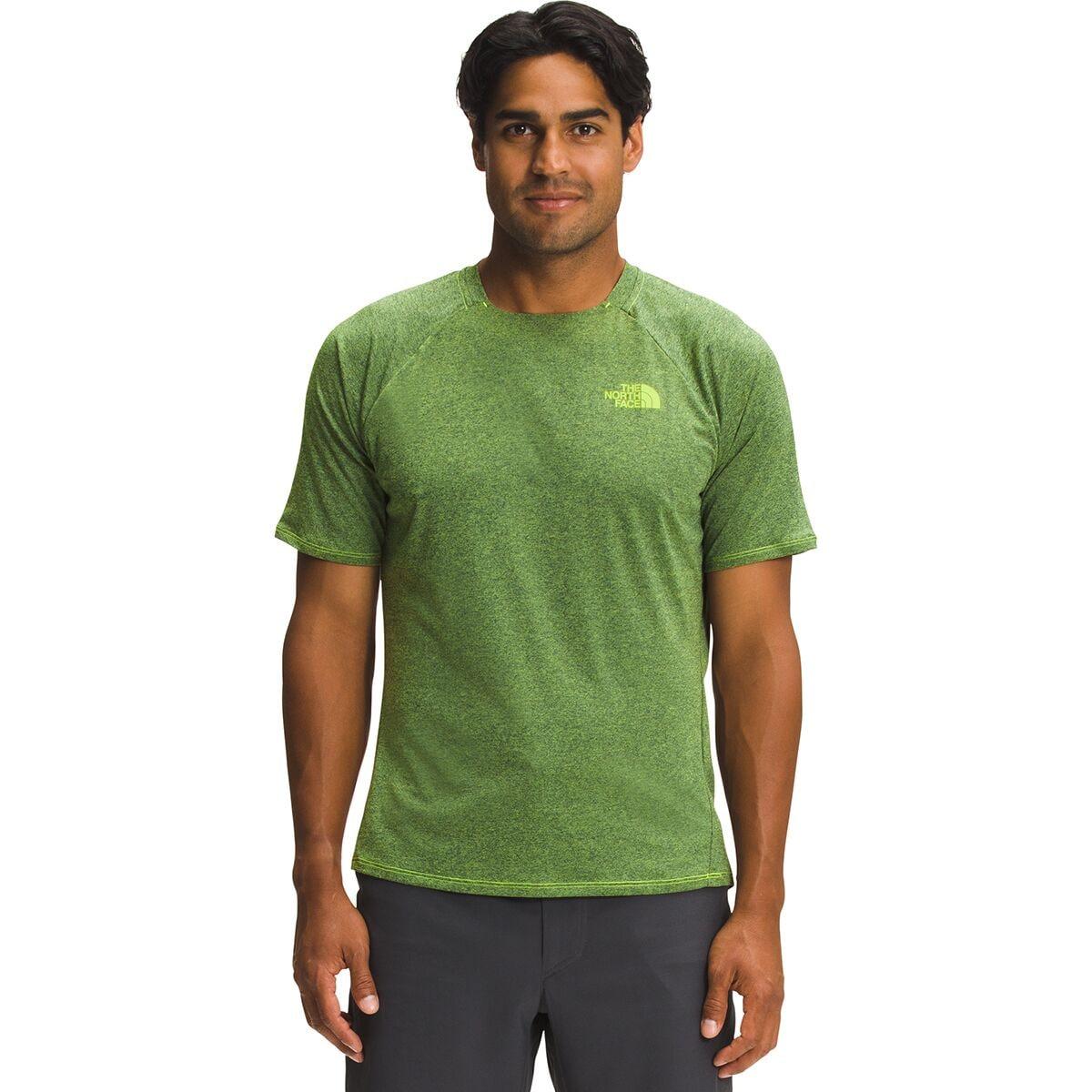 The North Face Ea Big Pine Short sleeve Crew T shirt In Green For Men Lyst