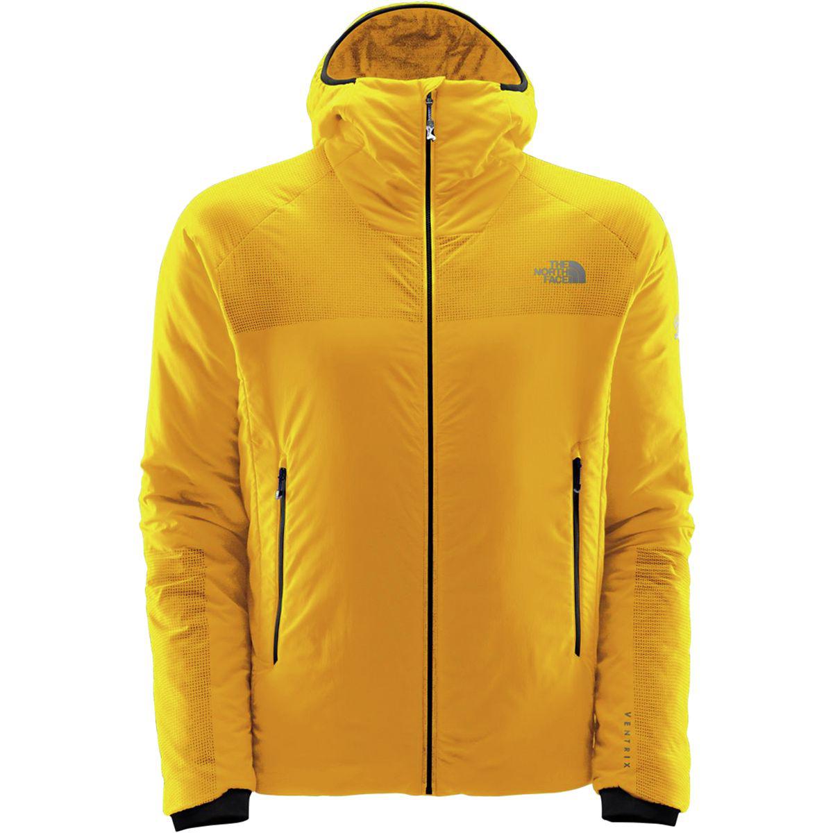north face ventrix hoodie orange