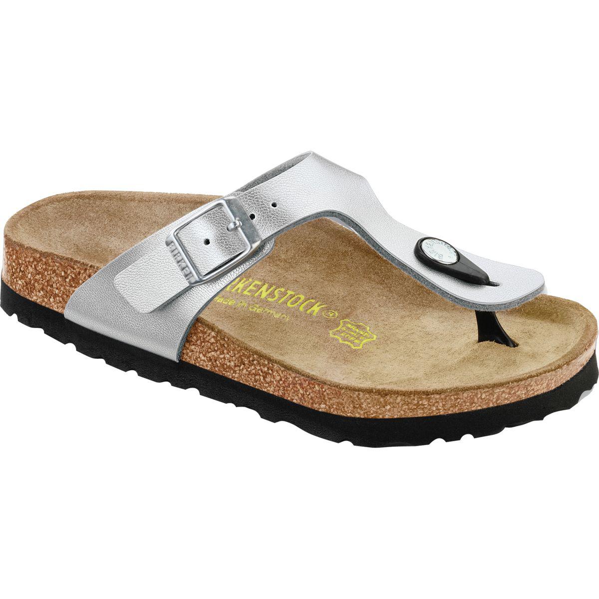 Birkenstock Suede Gizeh Narrow Sandal - Lyst