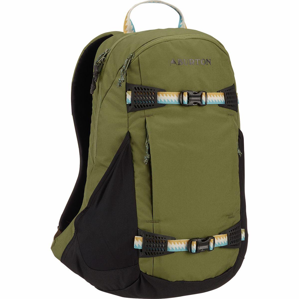 burton green backpack