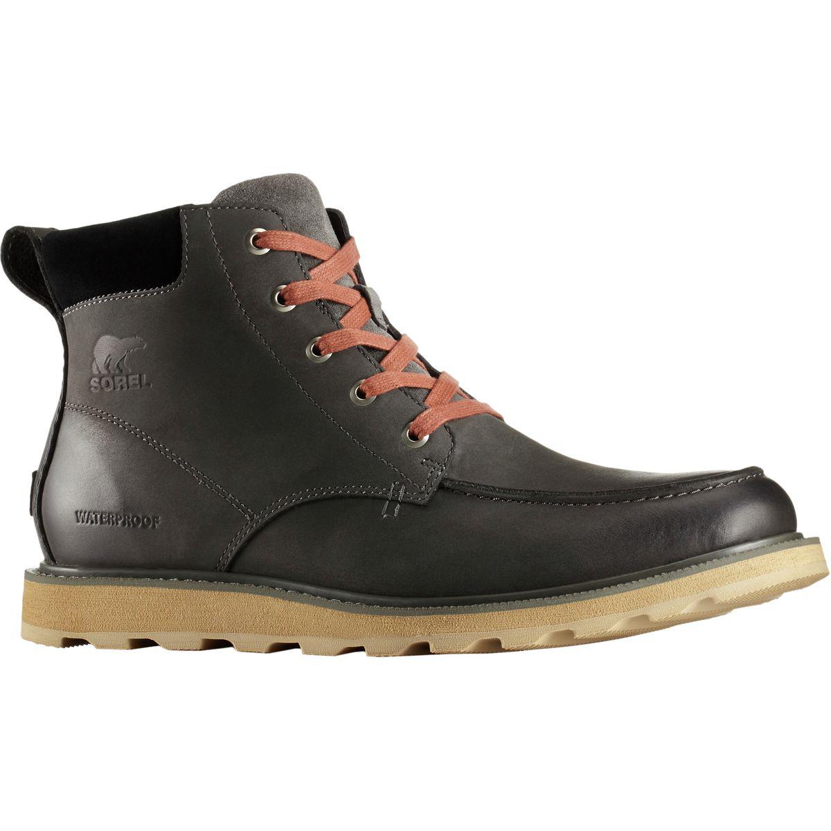 men's madson moc toe waterproof boot