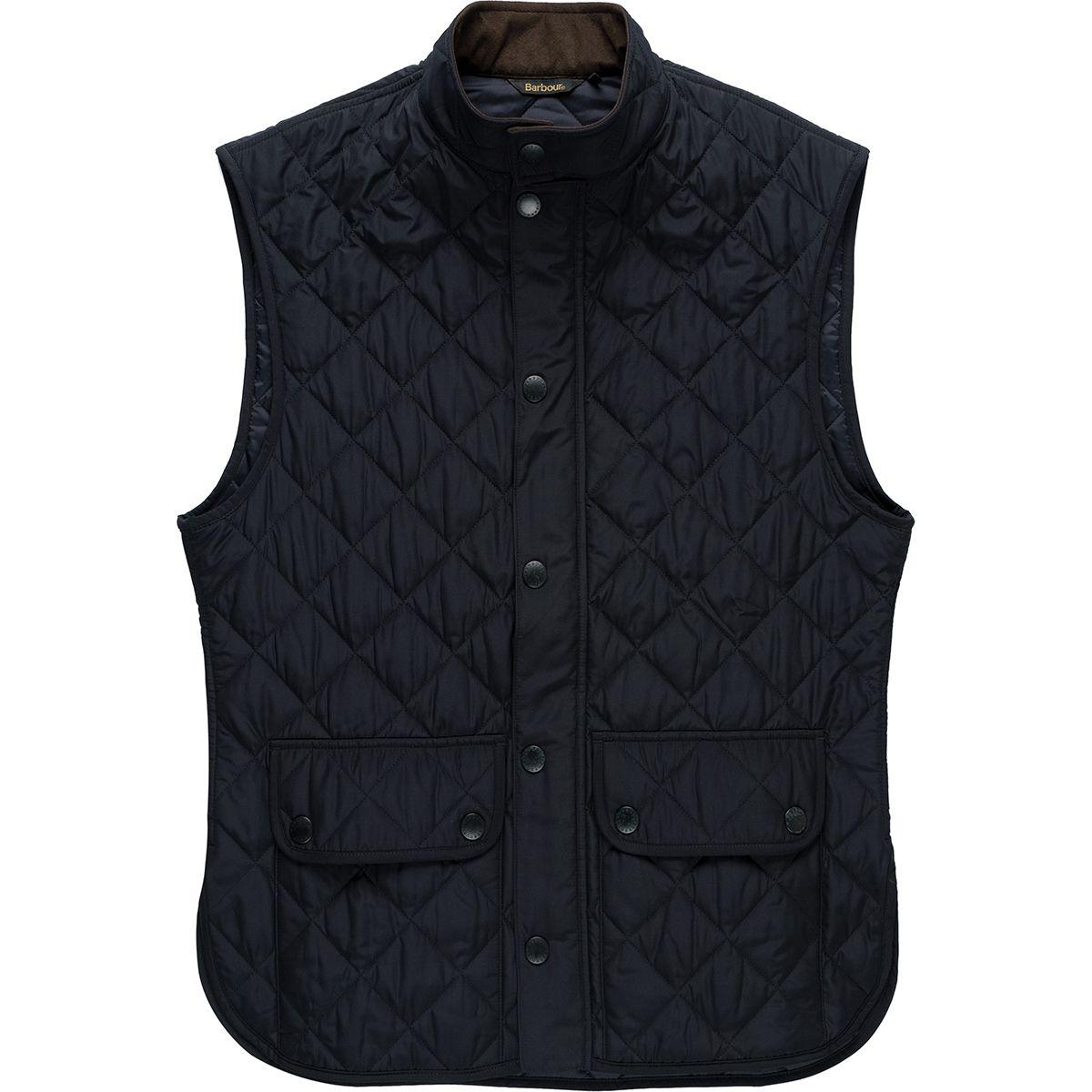 Barbour Synthetic Lowerdale Gilet Vest in Navy (Blue) for Men - Lyst