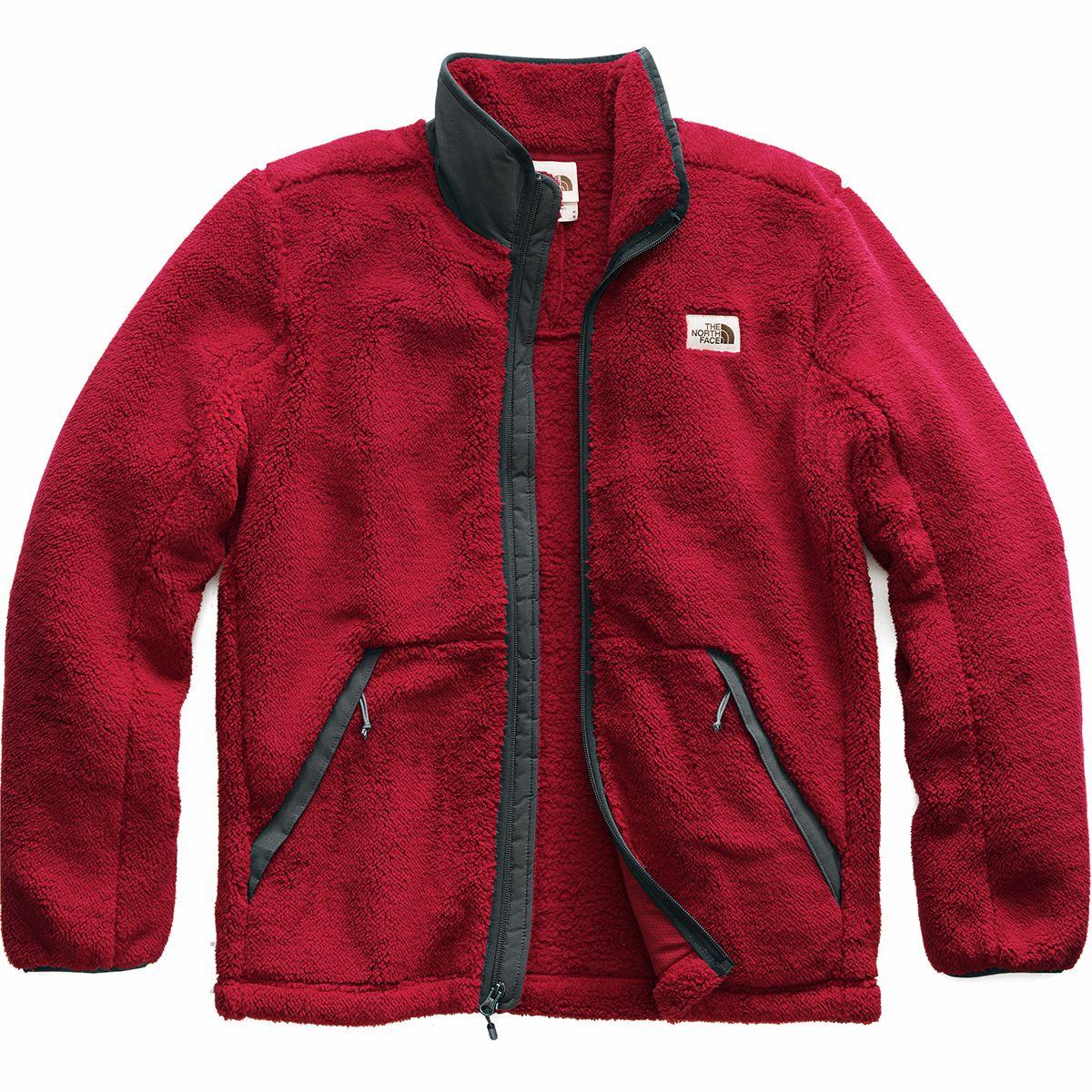 The North Face Campshire Full-zip Fleece Jacket in Red for Men - Lyst