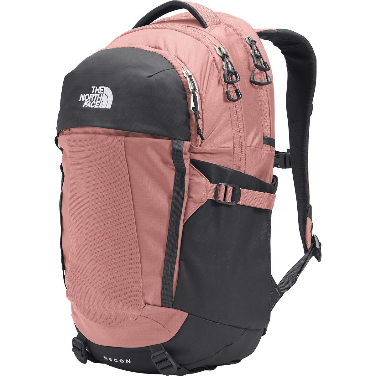 tan north face backpack