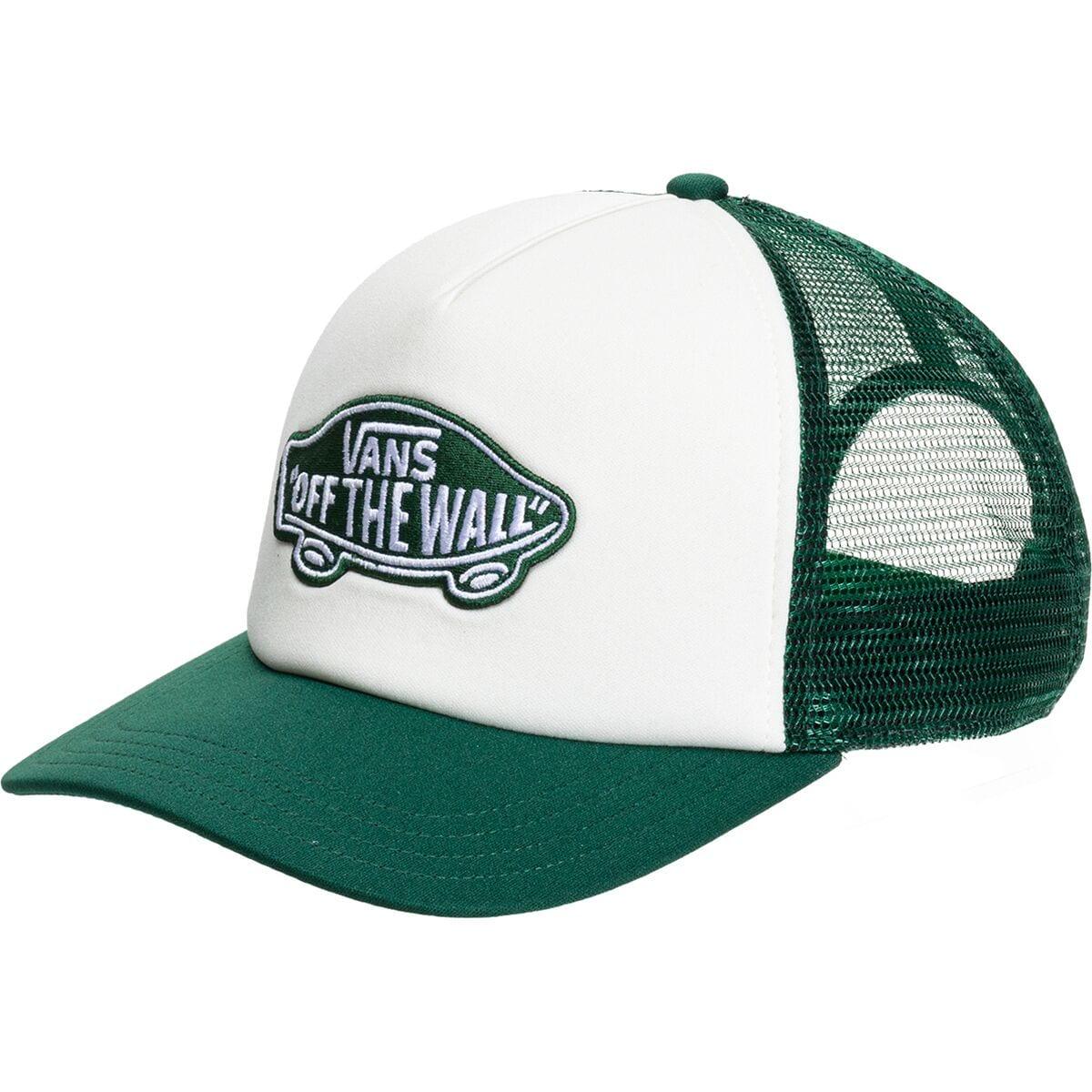 Vans Classic Patch Curved Bill Trucker Hat in Green for Men | Lyst