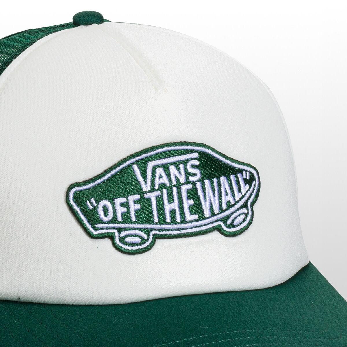 Vans Classic Patch Curved Bill Trucker Hat in Green for Men | Lyst