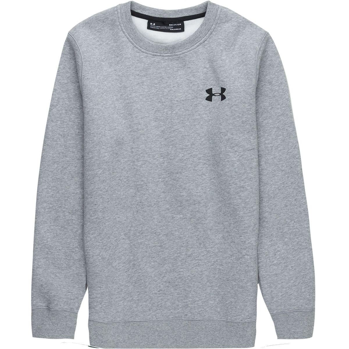 under armour rival solid fitted crew